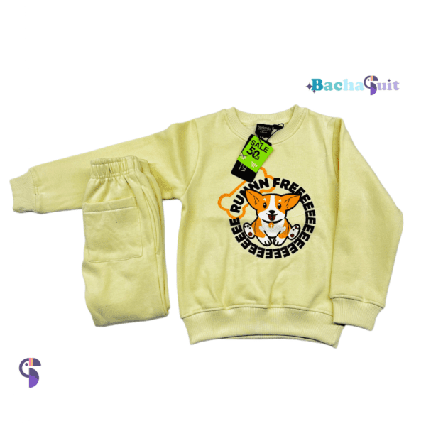 Cute Dog Sweatshirt Tracksuit
